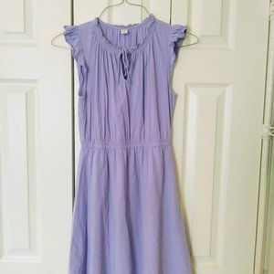 Knee-Length Lavender Dress